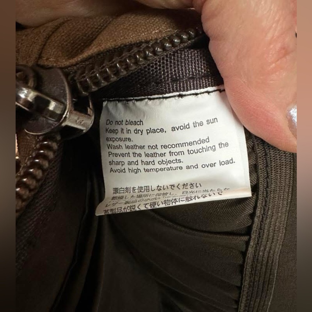 One Strap Brown Backpack - image 3